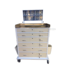 Pansuman Arabası 6 çekmeceli